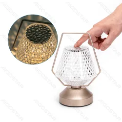 LED Table lamp Ambient PS Rose gold 1W Three Color Temperatures 1800mAh