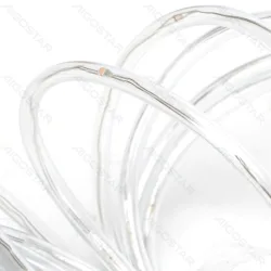 Wężyk LED 10 m 100 LED RGBY Φ5 mm z zasilaczem 8 funkcji do dekoracji wnętrz