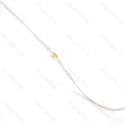 Taśma świetlna z drutu miedzianego 10m na 3 baterie AA zimna biel do dekoracji