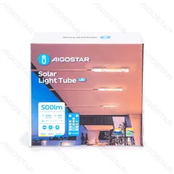 Solarny panel LED 50W 3000K/4000K/6500K z pilotem do energooszczędnego oświetlenia