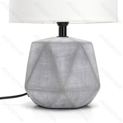 Ceramiczna lampa stołowa Aigostar E14 praktyczna i stylowa do każdego wnętrza