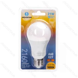 Żarówka LED A5 A60 E27 21W 2160lm ciepła do salonu energooszczędna