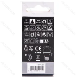 Żarówka LED G45 E27 10W 935lm zimna do biura energooszczędna