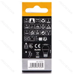 Żarówka LED G45 E27 10W 935lm ciepła do salonu energooszczędna