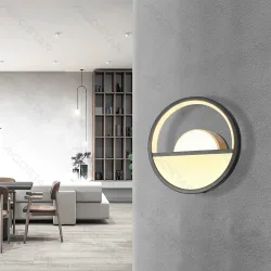Kinkiet aluminiowy 13,5W 2700K ciepła do salonu energooszczędny