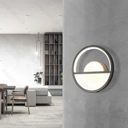 Kinkiet aluminiowy 13,5W 6500K zimna barwa do biura energoszczędny
