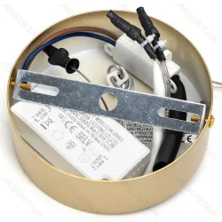 Aluminiowa lampa wisząca 13,5W 6500K zimna Aigostar do biura