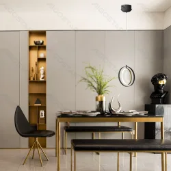 Lampa wisząca 25W 6500K z aluminium i silikonu do biura o zimnej barwie światła