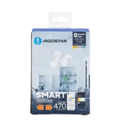 2 x Inteligentna żarówka Bluetooth Mesh C35 4.5W E27 2700-6500K energooszczędna do salonu i biura