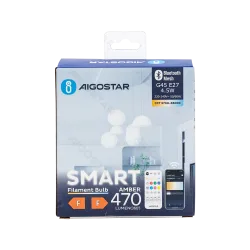 2 x Inteligentna żarówka Bluetooth Mesh G45 4.5W E27 2700-6500K energooszczędna