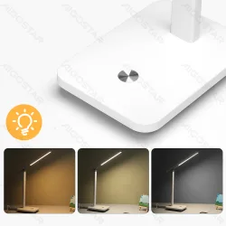 Wielofunkcyjna lampa biurkowa USB Aigostar ściemniana RGB CCT 2700-6500K do biura
