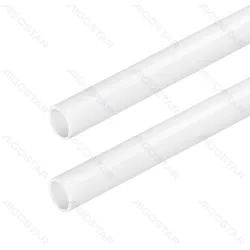 Peszel okrągły biały PVC 20 mm trwały i praktyczny osłona przewodów