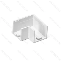 Kwadratowa listwa PVC 16x16 mm biała płaska gięta 4 sztuki praktyczny zestaw