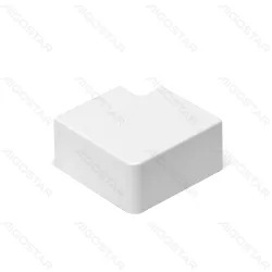 Kwadratowa listwa PVC 60x60 mm biała płaska gięta 4 sztuki praktyczny zestaw