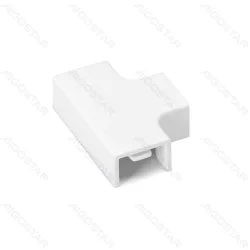 Łącznik kątowy PVC 15x10 mm biały w zestawie 4 sztuki do trwałych połączeń