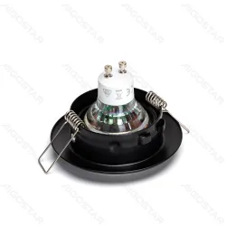 Reflektor LED 4,5 W 4000 K czarny 3 sztuki z regulowanym kątem świecenia do biura