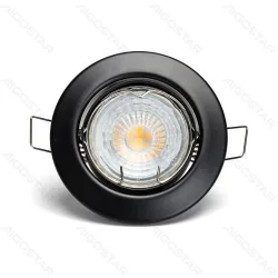 Aigostar reflektory LED 4,5 W 6500 K czarne 3 sztuki do mocnego światła