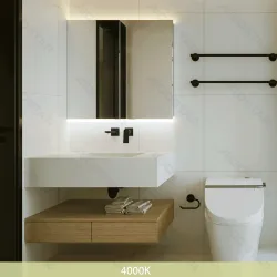 Świetlówka LED T5 18W 1,2m biała neutralna 2700lm z kablem do biura
