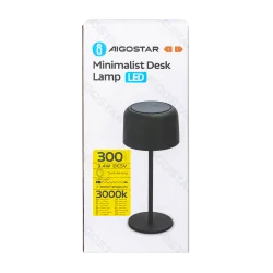 Aigostar lampa biurkowa 3W 3000K zasilana energią słoneczną do przytulnego klimatu z funkcją ładowania