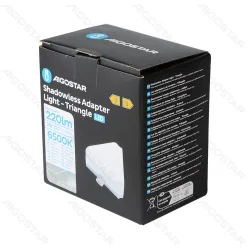 Aigostar LED Shadowless light Adapter light Triangle 6500K