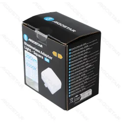 Adapter kwadratowy do lamp LED 6500K zapewniający mocne światło
