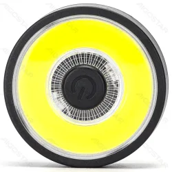 Lampka nocna LED COB 3W 75LM zimna na baterie 3 AAA praktyczne oświetlenie