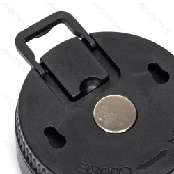 Lampka nocna LED COB 3W 75LM zimna na baterie 3 AAA praktyczne oświetlenie