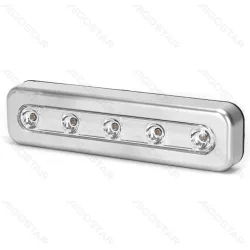 Listwa podszafkowa 17,8 cm 5 LED ciepła 35 lm na baterie 3xAAA praktyczne oświetlenie