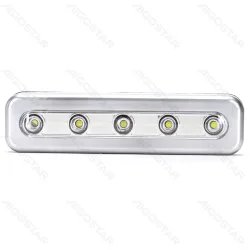 Listwa podszafkowa 17,8 cm 5 LED na baterie 3xAAA zimne światło do biura