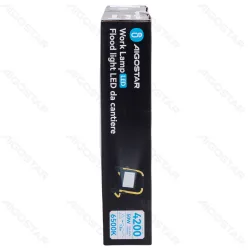 Lampa robocza LED 50W 6500K z podstawą i kablem 1,8 m mocne światło do pracy