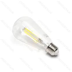 Żarówka LED Filament ST64 E27 12W=89W 1320lm zimna do biura energoszczędna