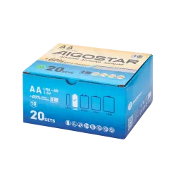 Bateria alkaliczna LR6 AA 1.5V 4 sztuki Aigostar o długotrwałej wydajności