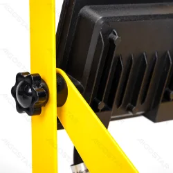 Przenośna lampa robocza LED 50W 6500K z podstawką i kablem 1,8m do biura