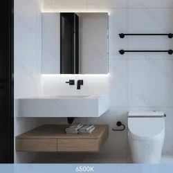 Świetlówka T5 24W 1,5m 6500K 150lm/W z kablem do biura energoszczędna