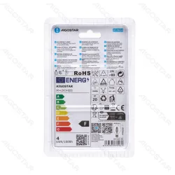 Ściemnialna żarówka LED G45 E14 4W 2200K 400lm filament Aigostar do przytulnego klimatu