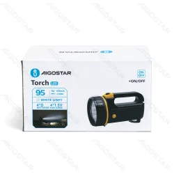 Latarka LED Aigostar 95lm na baterie R-20 z rączką praktyczna i podręczna