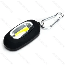 Mini latarka LED 25lm na 3xAA z breloczkiem i zapinką Aigostar dla wygody użytkowania