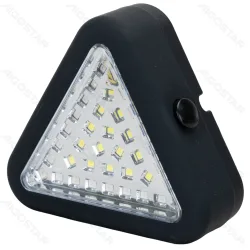 Lampka robocza i ostrzegawcza 15/24 LED z hakiem i magnesem praktyczna do warsztatu