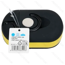 Kompaktowa lampa robocza 2in1 LED 160lm magnetyczna z hakiem na 3xAAA dla wygody pracy