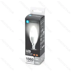 Żarówka LED C37 11W 6500K E14 1060lm zimna do biura energooszczędna