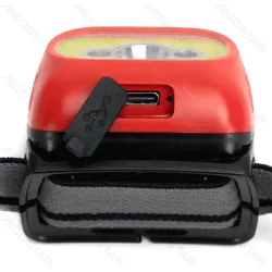 Czołówka 3,5W 350lm z ładowaniem USB i 3 trybami światła dla wygody użytkowania