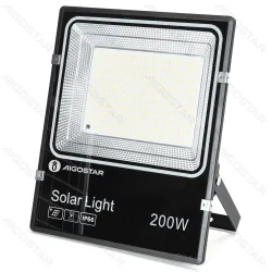 Solarny naświetlacz 200W z regulowaną barwą światła i kablem 5m do ogrodu