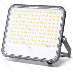 Halogen solarny LED 200W CCT zestaw lampa pilot panel i kabel 2m Aigostar