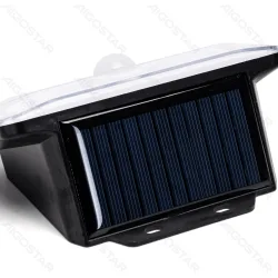 Kinkiet solarny LED 20W 200lm IP65 z czujnikiem PIR do oświetlenia zewnętrznego