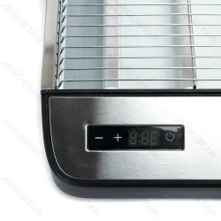 Płaski toster Aigostar 1000W z 6-stopniową regulacją mocy do wygodnego opiekania przekąsek