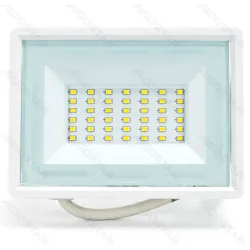 Naświetlacz LED SLIM 30W 4000K 2510lm biały Aigostar do oświetlenia zewnętrznego