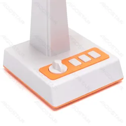 Aigostar wentylator biurkowy USB 3 prędkości biały z szarością dla komfortu w upalne dni