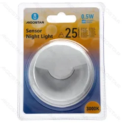 Lampka nocna LED 0,5W 3000K 25lm IP20 Aigostar do przytulnego klimatu