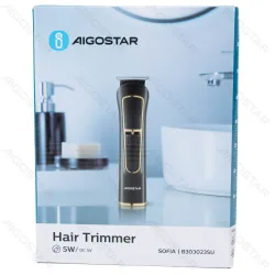 Trymer do włosów Aigostar 5W 500mAh USB z końcówkami dla wygodnej pielęgnacji