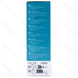 Elektryczna maszynka do golenia Aigostar 5V USB z potrójnym ostrzem i trymerem dla wygody użytkowania